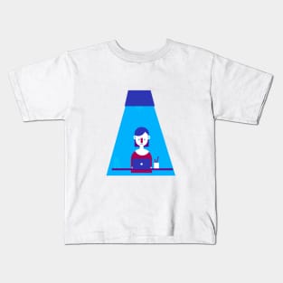 Focus blue Kids T-Shirt